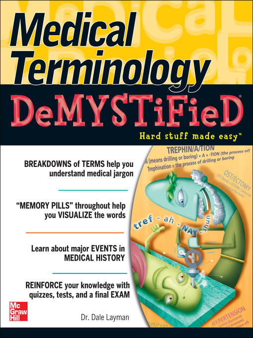 Title details for Medical Terminology Demystified by Dale Layman - Available